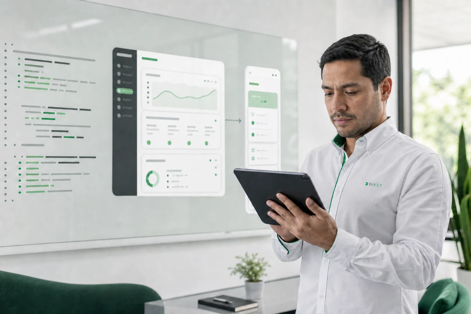 Especialista BIKEY revisando una experiencia de aplicación SAP Fiori