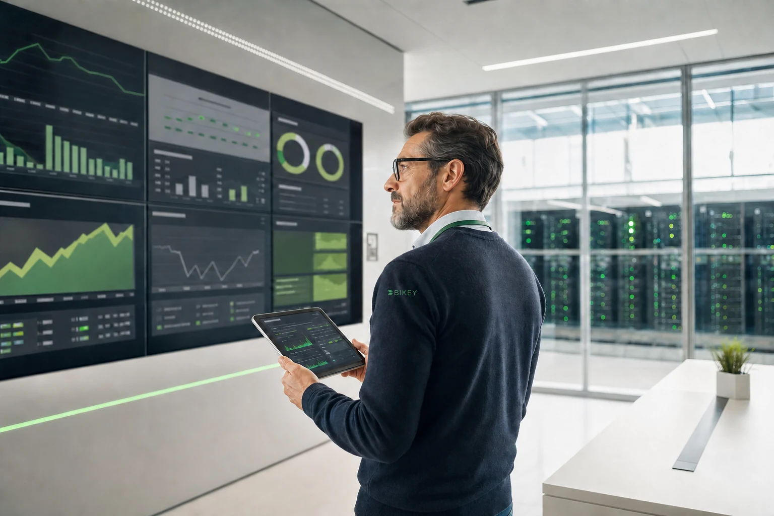 Especialista BIKEY revisando monitoreo y continuidad de una operación SAP HANA
